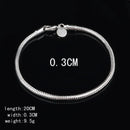 Bracelete Cordão Torcido em Prata 925